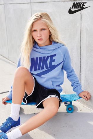 Blue Nike Overhead Hoody